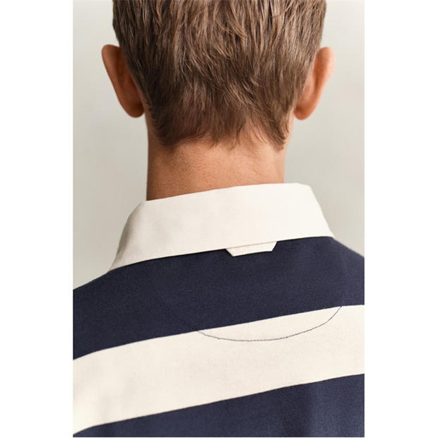Evenng Blue 433 - Gant - Men's Rugby Polo Shirt