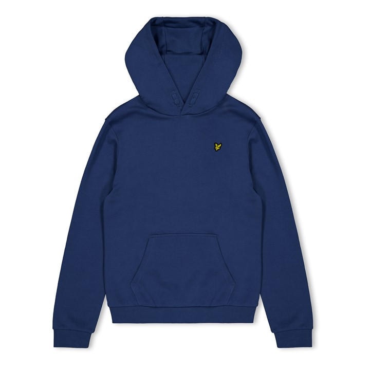 Lyle And Scott Boys Blue Kids' Small Logo Pull Over Hoodie, Sports Direct
