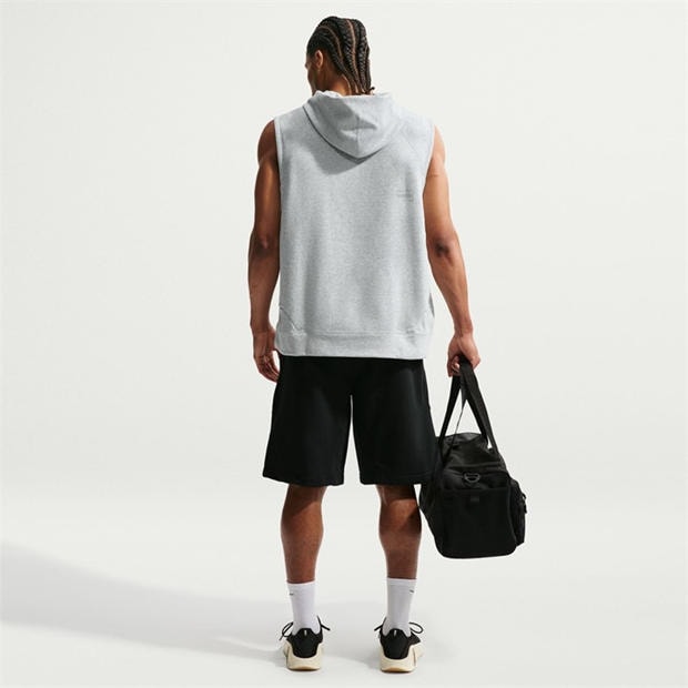 Lt Smoke Grey - Nike - Men's N.A.C. Dri-FIT Sleeveless Oversized-Fit Performance Hoodie