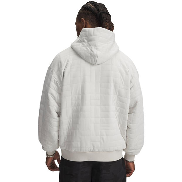 White - Under Armour - Men's Unstoppable Fleece Hoodie