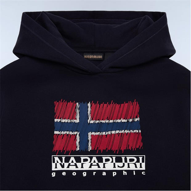 Blue Marine 176 - Napapijri - Kids' Napa Adige Hoodie