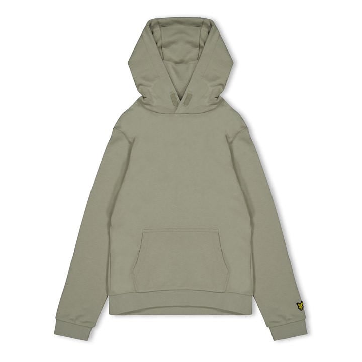 Lyle And Scott Boys Grey Kids' Print Pull Over Hoodie, Sports Direct