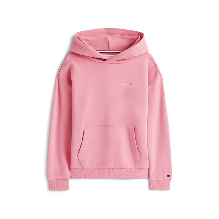 Tommy Hilfiger Girls Pink Tommy Mini Corp Oth Jn54 Size 11