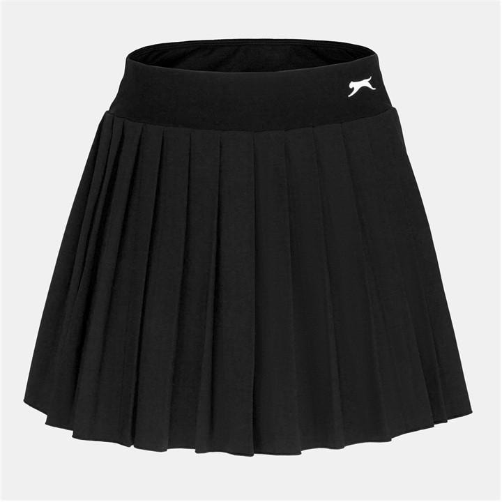 Slazenger Women's Black Pleated Skort in Size 10, Sports Direct