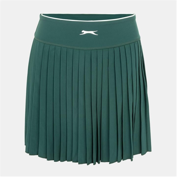 Slazenger Women's Green Pleated Skort in Size 10, Sports Direct