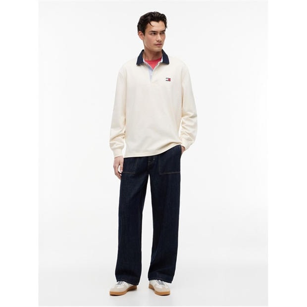 Calico - Tommy Jeans - Men's Rugby Polo Shirt