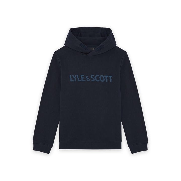 Lyle And Scott Boys Blue Kids' Pull Over Hoodie in Size 14+ Years, Sports Direct