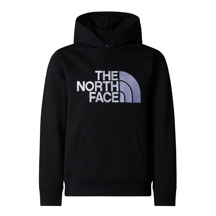 The North Face Boys Black Drew Peak Over-The-Head Hoodie  in Size 2XL, Sports Direct
