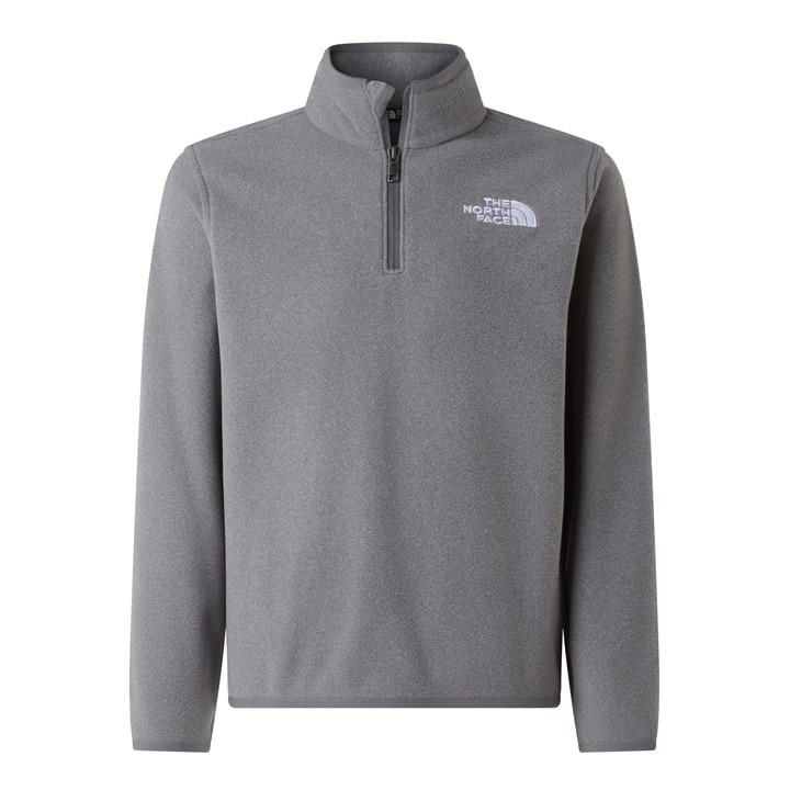 The North Face  Kids Grey Glacier Fleece  in Size XS, Sports Direct