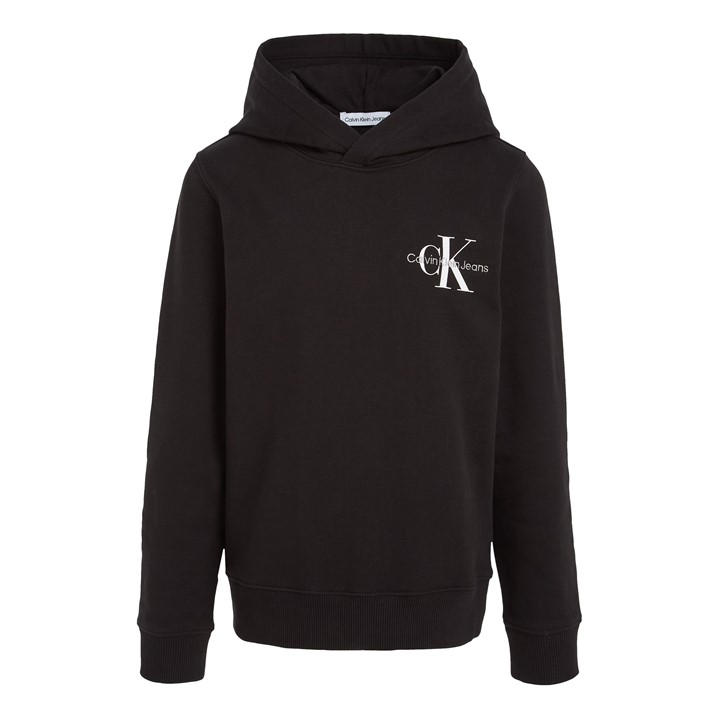 Calvin Klein Jeans  Kids Black Hooded Track Jacket  in Size 3 - 4 Years, Sports Direct