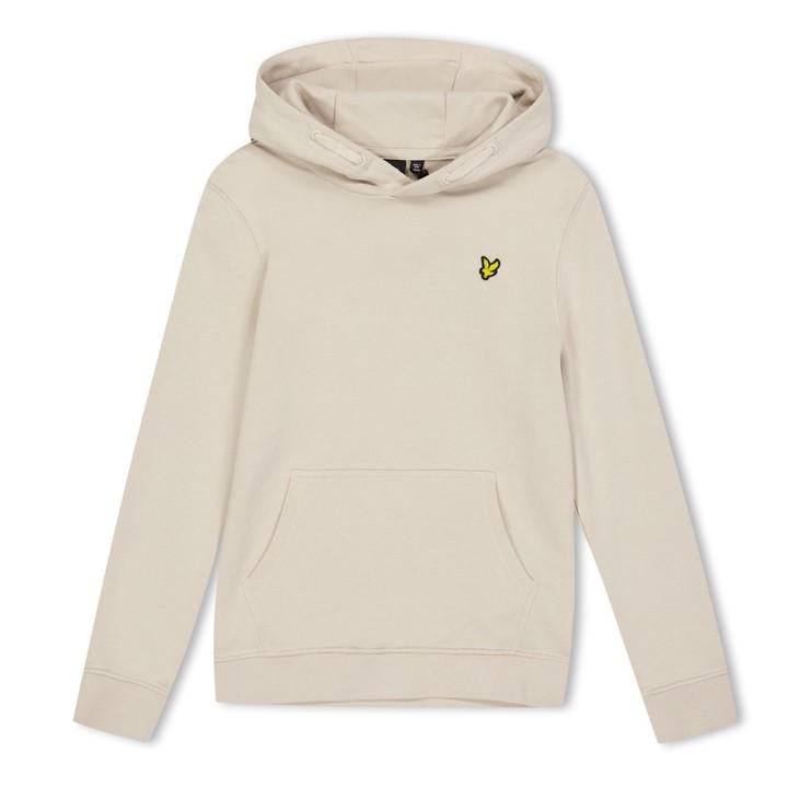 Lyle And Scott  Kids White Classic Hoodie  in Size 5 - 6 Years, Sports Direct