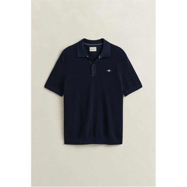 Evenng Blue 433 - Gant - Men's Short Sleeve Polo Shirt
