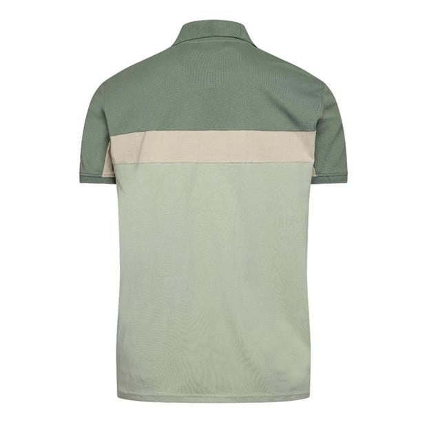 LIGHT OLIVE - Crosshatch - CH Castlebay Polo Sh Sn64