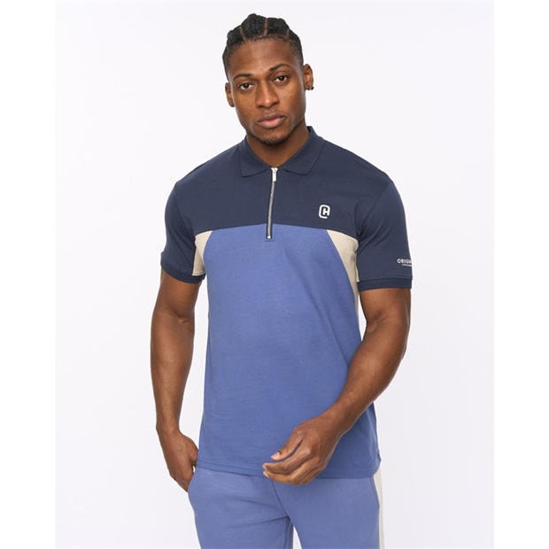 BLUE - Crosshatch - CH Castlebay Polo Sh Sn64