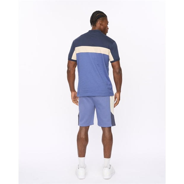 BLUE - Crosshatch - CH Castlebay Polo Sh Sn64