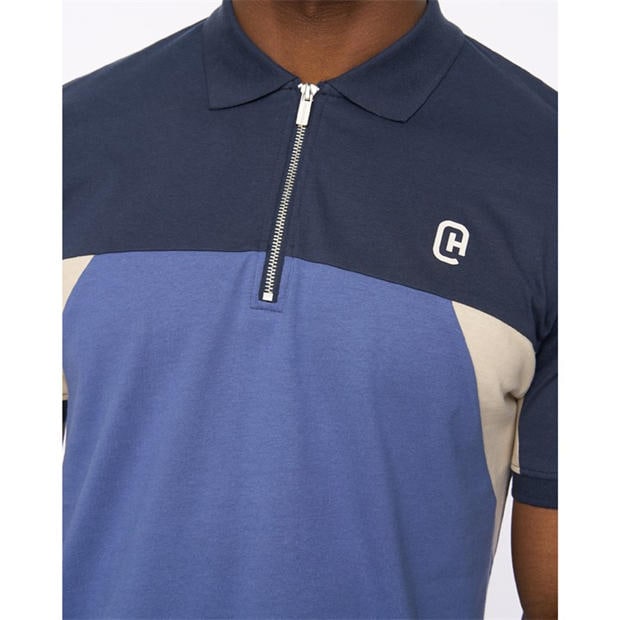BLUE - Crosshatch - CH Castlebay Polo Sh Sn64