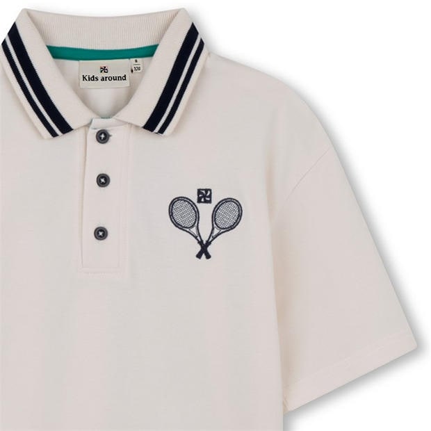 Cream - Kids Around - Short Sleeve Polo Shirt