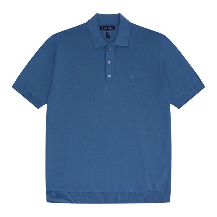 Nautica Men's Green Short Sleeve Polo Shirt in Size M, Sports Direct