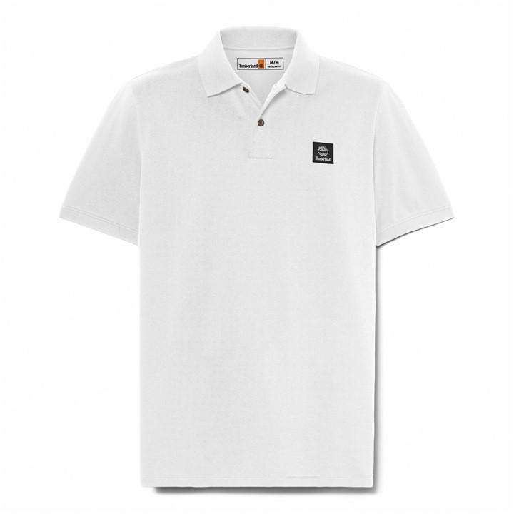 Timberland Men's White Short Sleeve Polo Shirt in Size 2XL, Sports Direct