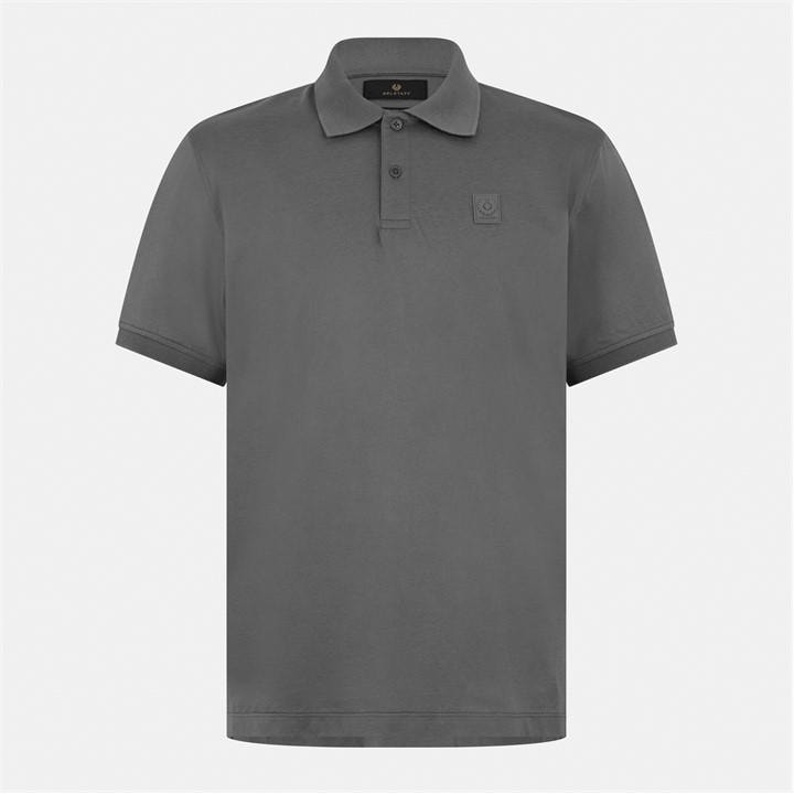 Belstaff Men's Grey Short Sleeve Polo Shirt in Size M, Sports Direct