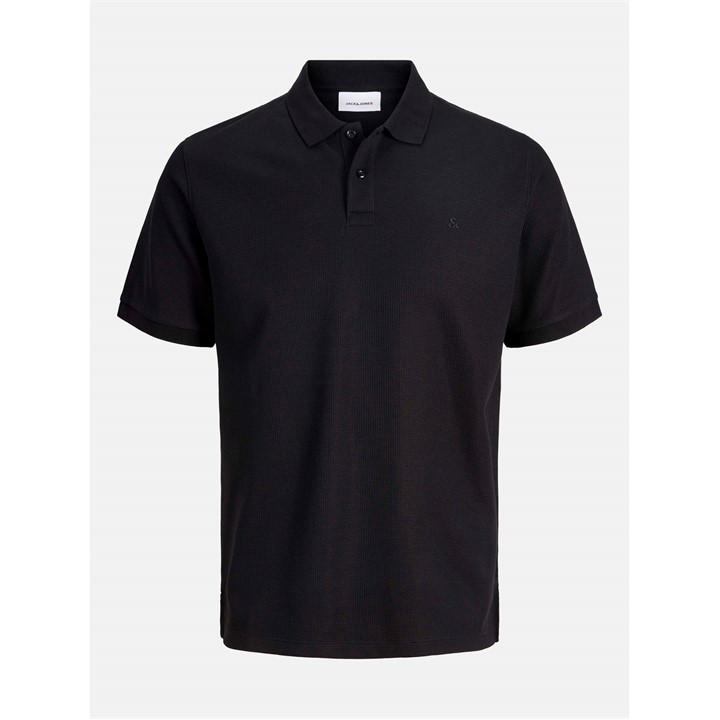 Jack And Jones Men's Black Austin Short Sleeve Polo in Size XL, Sports Direct