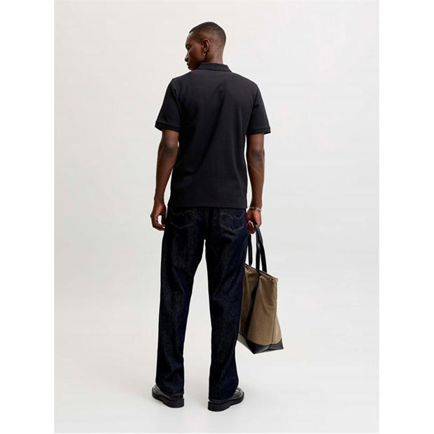 Black - Jack and Jones - Jack Austin Polo Ss Sn63