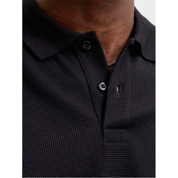 Black - Jack and Jones - Jack Austin Polo Ss Sn63