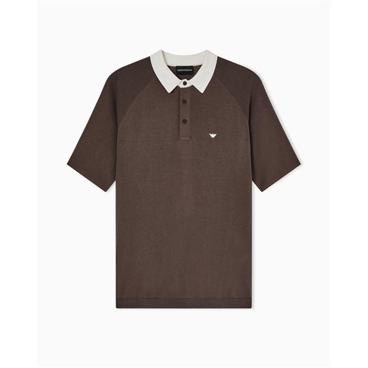 Emporio Armani Men's Brown Pullover in Size L, Sports Direct