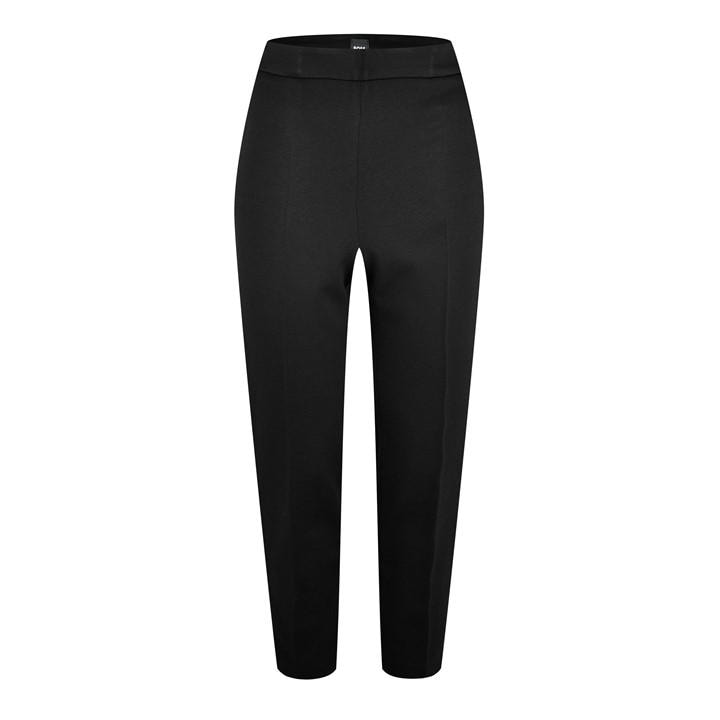 Boss Women's Black Tilunara Side Zip Trousers in Size 14, Sports Direct