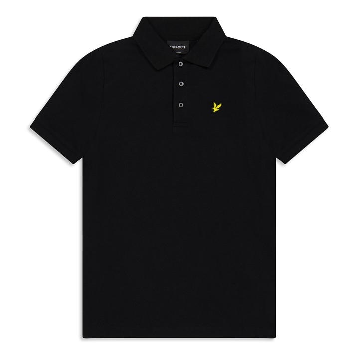 Lyle And Scott Boys Black Kids' Short Sleeve Polo Shirt, Sports Direct