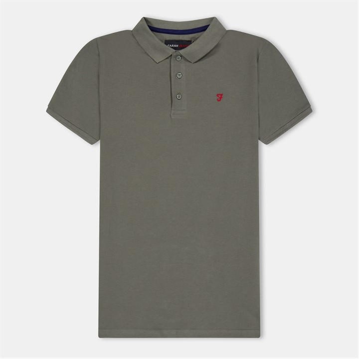 Farah  Kids Green ' Bugsworth Short Sleeve Polo Shirt in Size 9 - 10 Years, Sports Direct