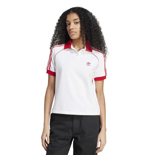White - adidas - Adidas Sst Ss Polo Ld99