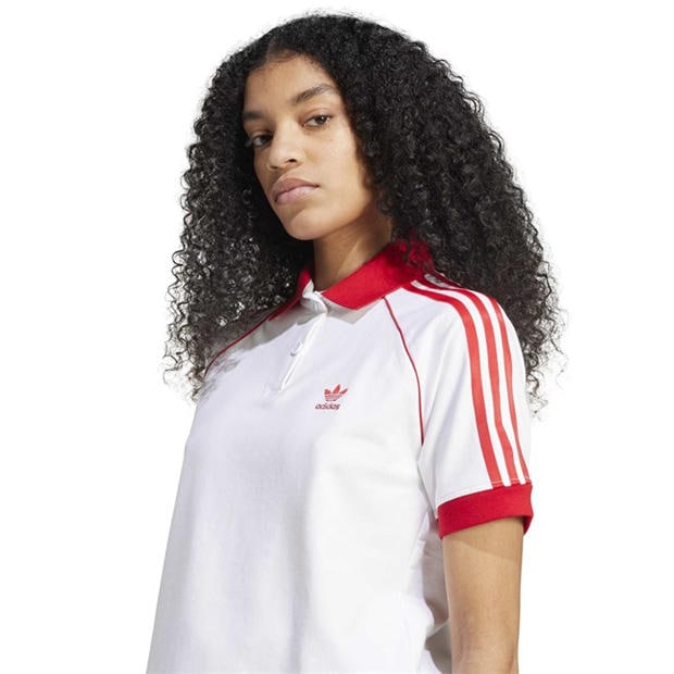 White - adidas - Adidas Sst Ss Polo Ld99