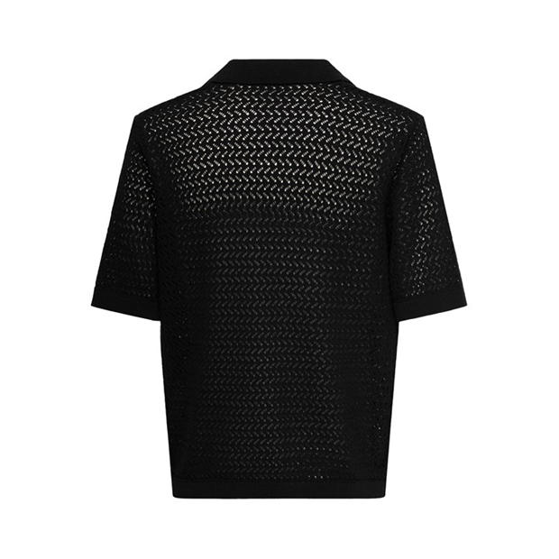 Black - Only and Sons - Men's Short Sleeve Polo Shirt