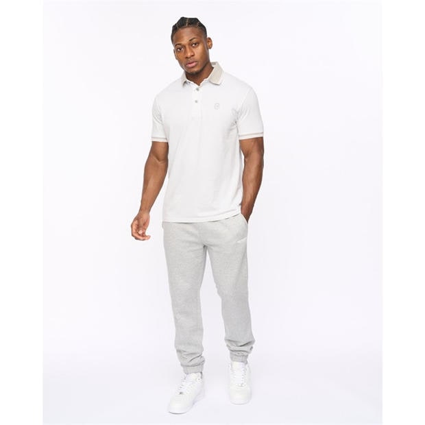 WHITE - Crosshatch - CH Preece Polo Shirt Sn64