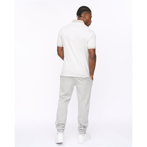 WHITE - Crosshatch - CH Preece Polo Shirt Sn64
