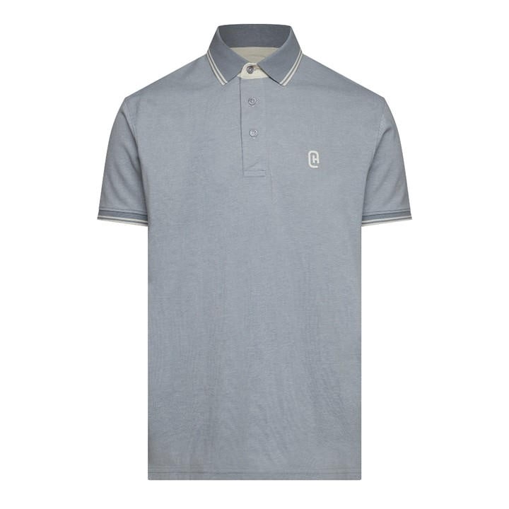 Crosshatch Men's Blue Ch Preece Polo Shirt Sn64 in Size M, Sports Direct