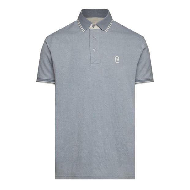 LIGHT BLUE - Crosshatch - CH Preece Polo Shirt Sn64