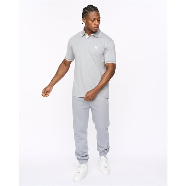 LIGHT BLUE - Crosshatch - CH Preece Polo Shirt Sn64