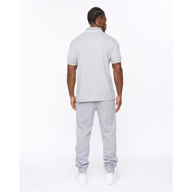 LIGHT BLUE - Crosshatch - CH Preece Polo Shirt Sn64