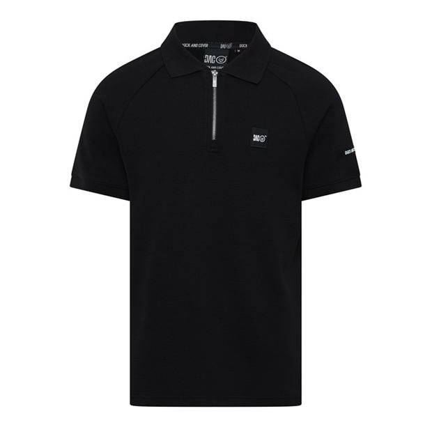 Black - Duck and Cover - Duck Topfield Polo S Sn99