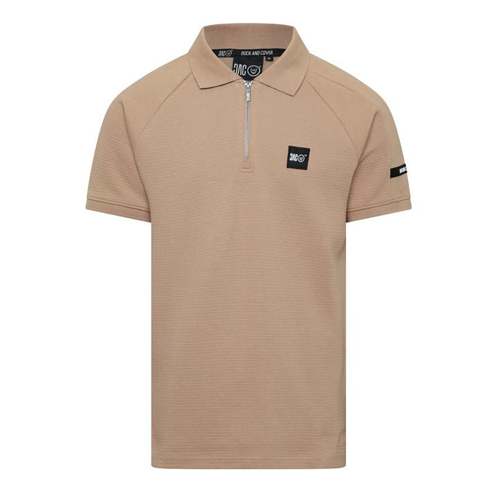 Duck And Cover Men' Cream Duck Topfield Polo  in Size S, Sports Direct