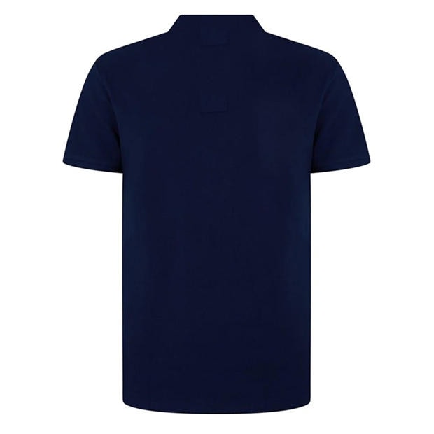 Navy - Fila - Men's Bowey Short-Sleeve Tipping Polo Shirt