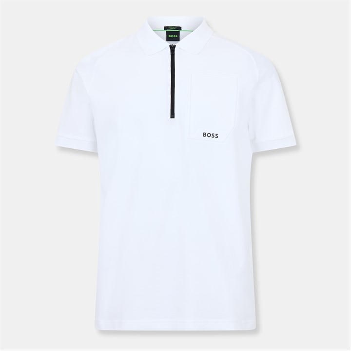 Boss Men's White Hbg Urban Tech Polo in Size M, Sports Direct