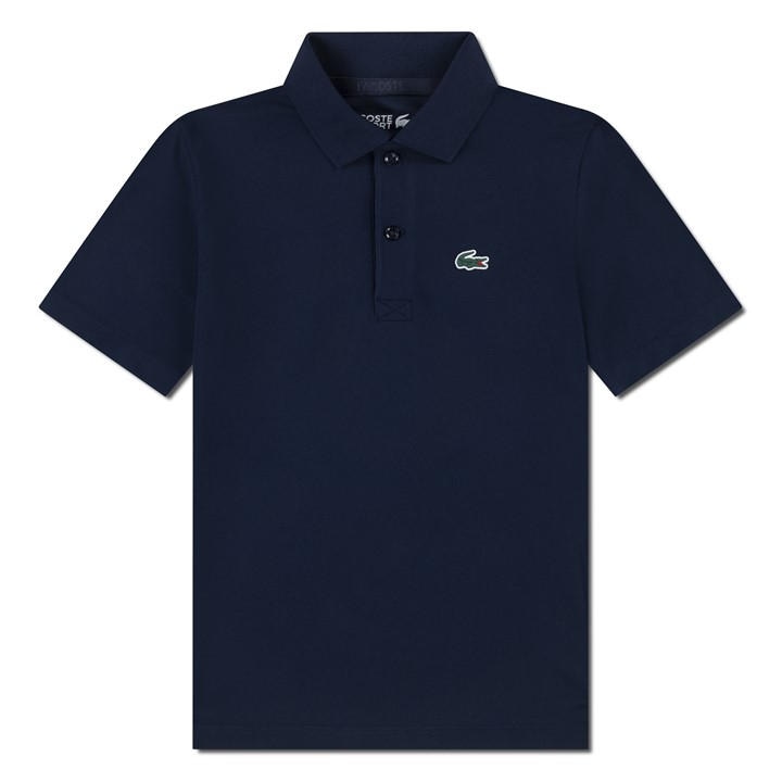 Lacoste Boys Blue Kids' Short Sleeve Polo Shirt, Sports Direct