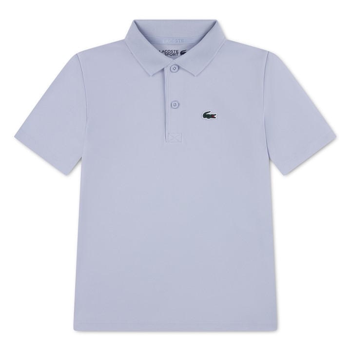 Lacoste Boys Blue Kids' Short Sleeve Polo Shirt, Sports Direct