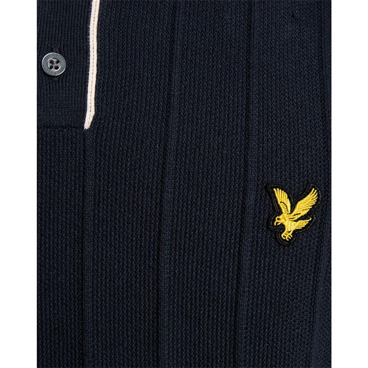 Lyle And Scott Men' Black Short Sleeve Polo Shirt in Size S, Sports Direct