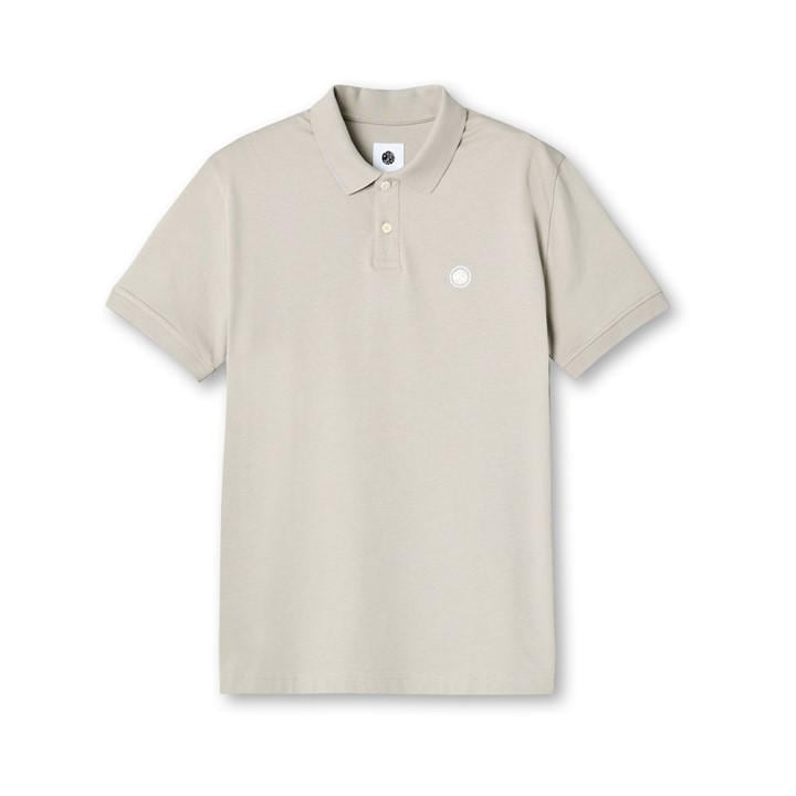 Pretty Green Men' Grey Jerry Short-Sleeve Polo Shirt in Size S, Sports Direct