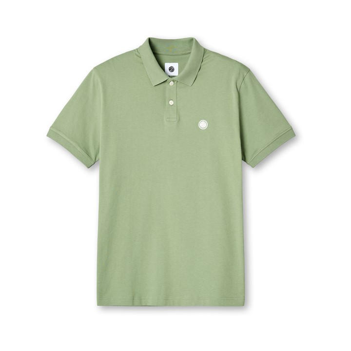 Pretty Green Men' Green Pretty Jerry Short-Sleeve Polo Shirt in Size S, Sports Direct