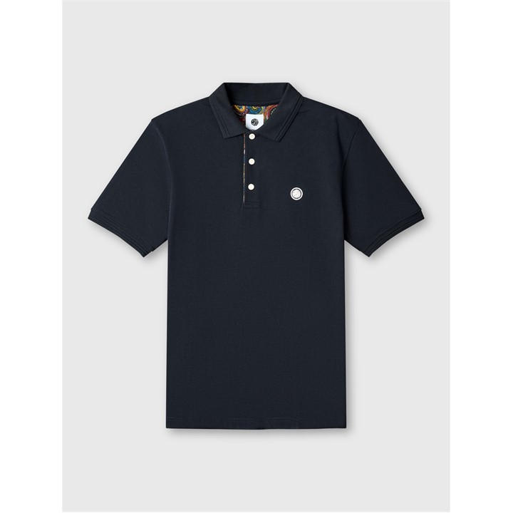 Pretty Green Men's Black Short-Sleeve Polo Shirt in Size 2XL, Sports Direct